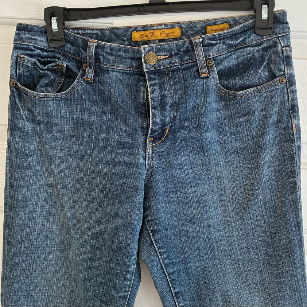 7 For All Mankind Classic Blue Jeans
